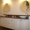 Suspended Master Vanity w/Vessel Bowls - Built for Todd Coyle Construction