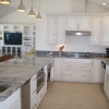 White Satin w/Charcoal Glaze - Built for Ken Green & Associates