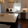 White Shaker w/Painted Island - Built for Mancuso Development