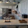 White Shaker w/Painted Island - Built for Mancuso Development